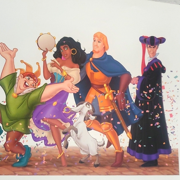 The Hunchback of Notre Dame 1996 Lithograph The Disney Store Special Performance - Picture 5 of 8